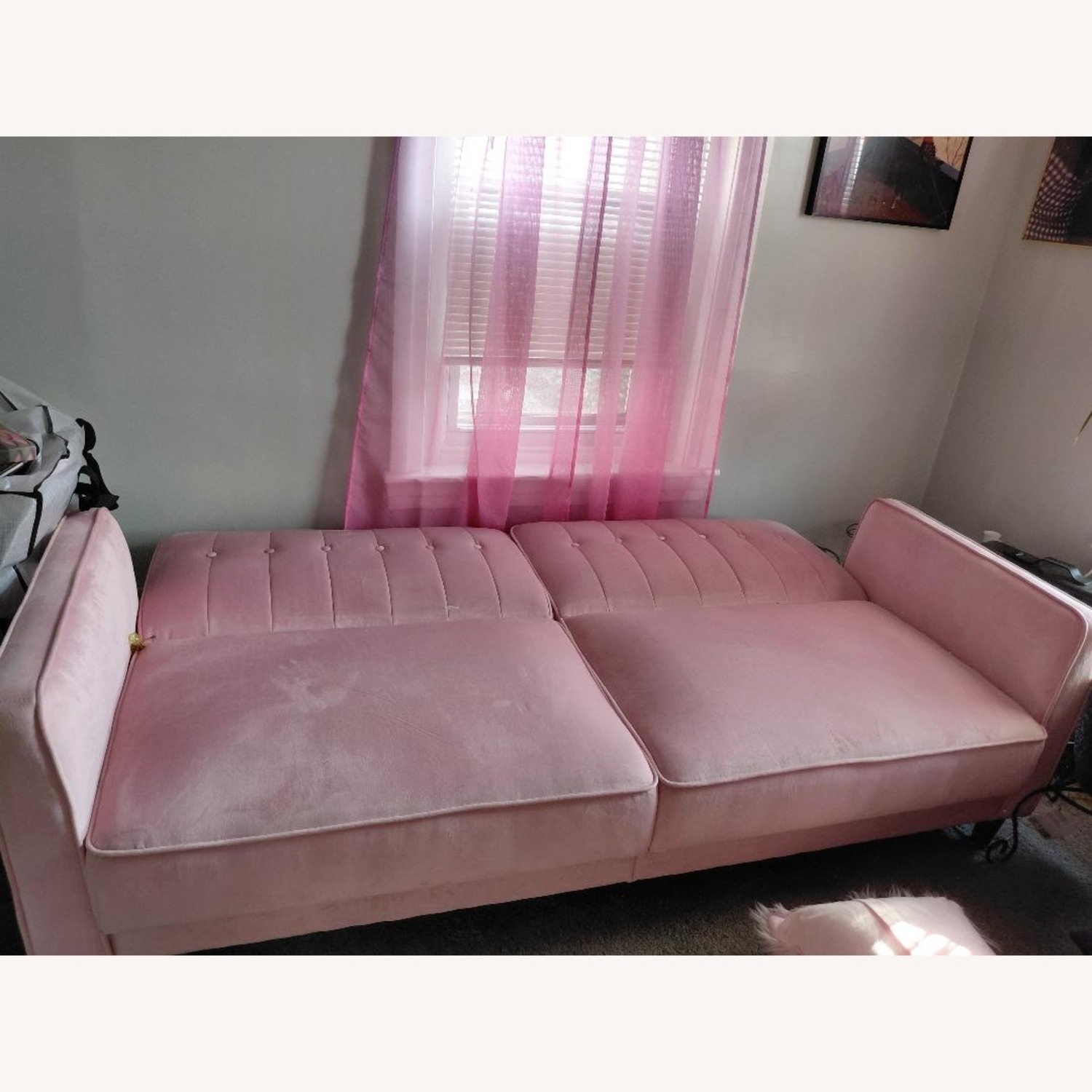 Wayfair Pink Sleeper Sofa - image-2