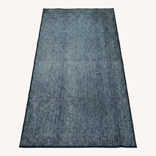 Used Ruggable Heathered Solid Charcoal 3x5 Rug + Pad for sale on AptDeco