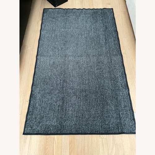 Used Ruggable Heathered Solid Charcoal 3x5 Rug + Pad for sale on AptDeco