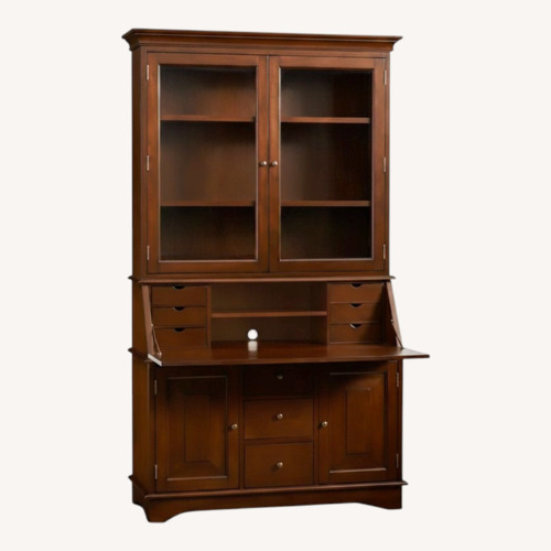 Used  Pottery Barn Graham Secretary Desk & Hutch for sale on AptDeco