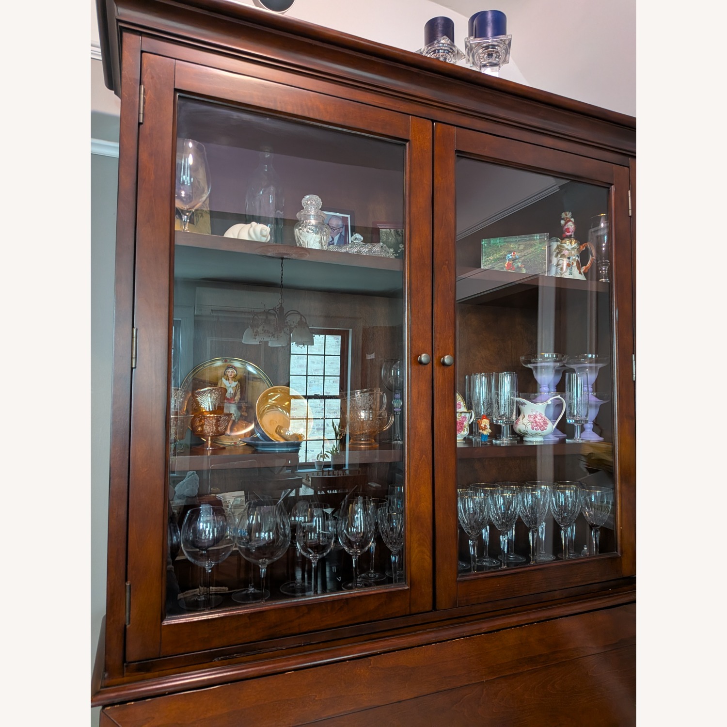  Pottery Barn Graham Secretary Desk & Hutch - image-1