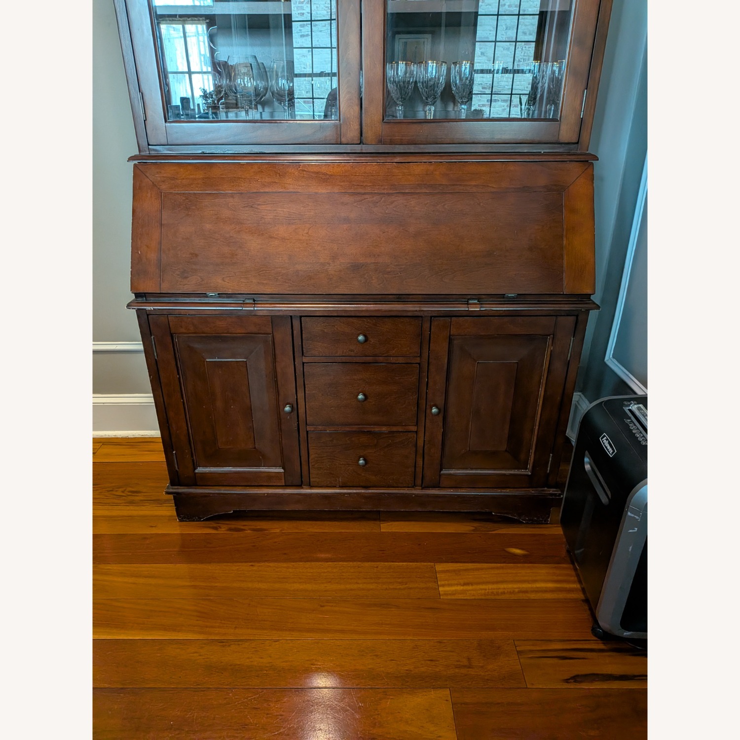 Pottery Barn Graham Secretary Desk & Hutch - image-2