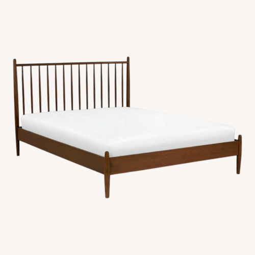 Used Article Lenia Wood Queen Bed for sale on AptDeco