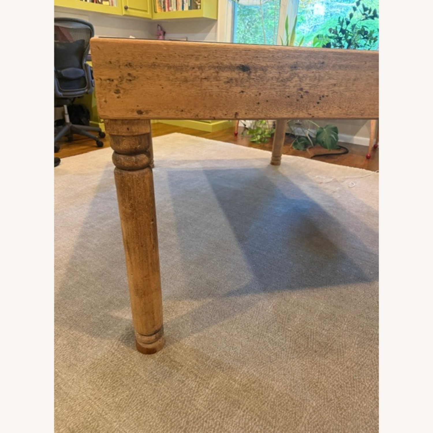 Antique Omani Carved Door Table/Desk - image-3