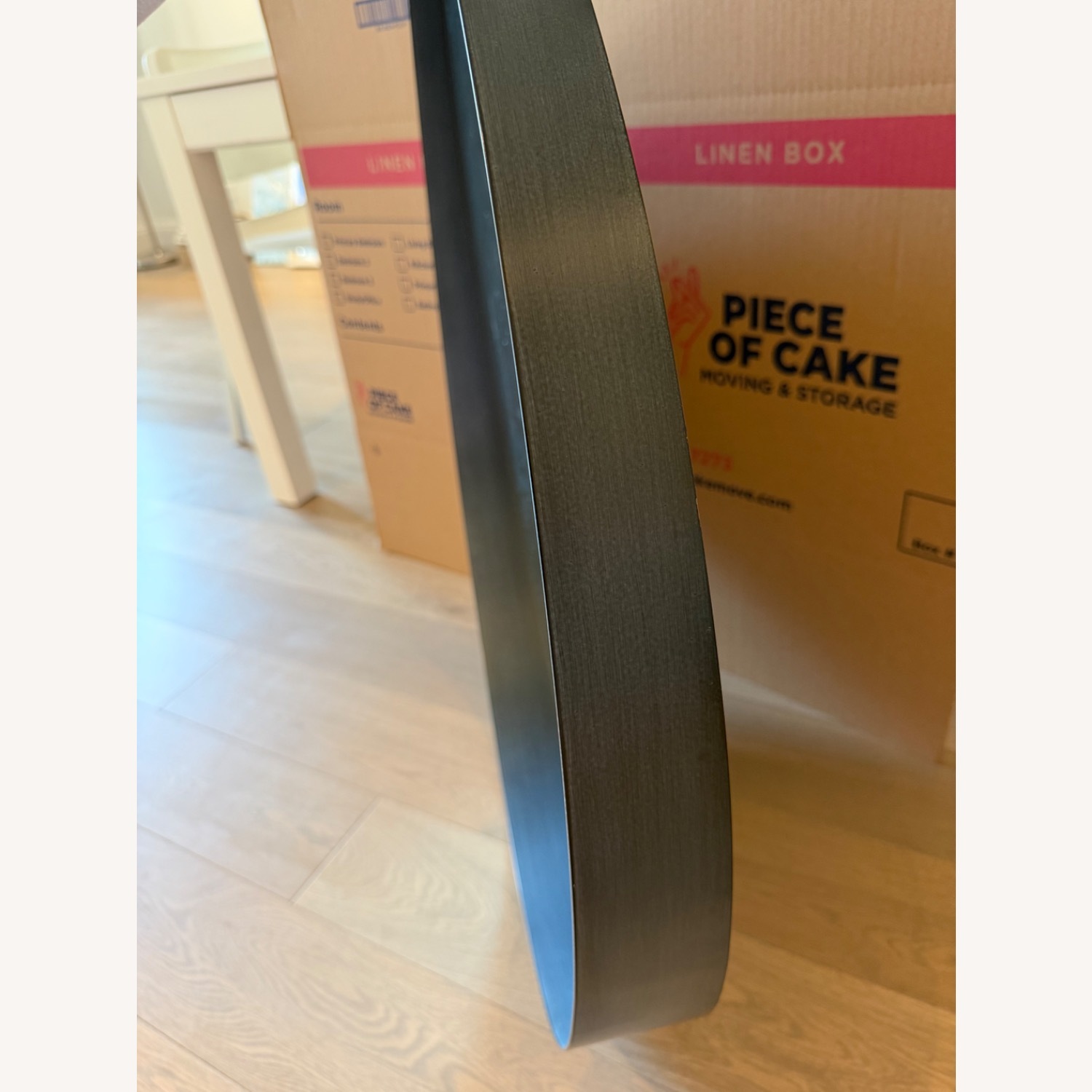 CB2 Dark Gray Wall Mirror - image-9
