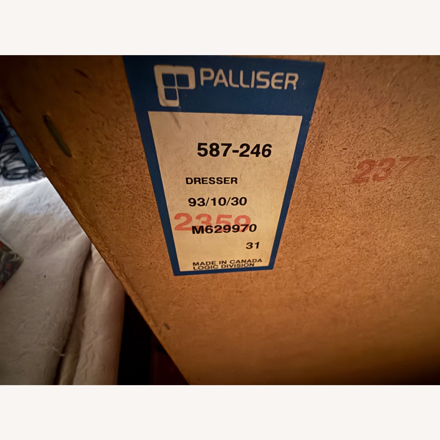 Palliser 6 Drawer Wood Dresser - image-10