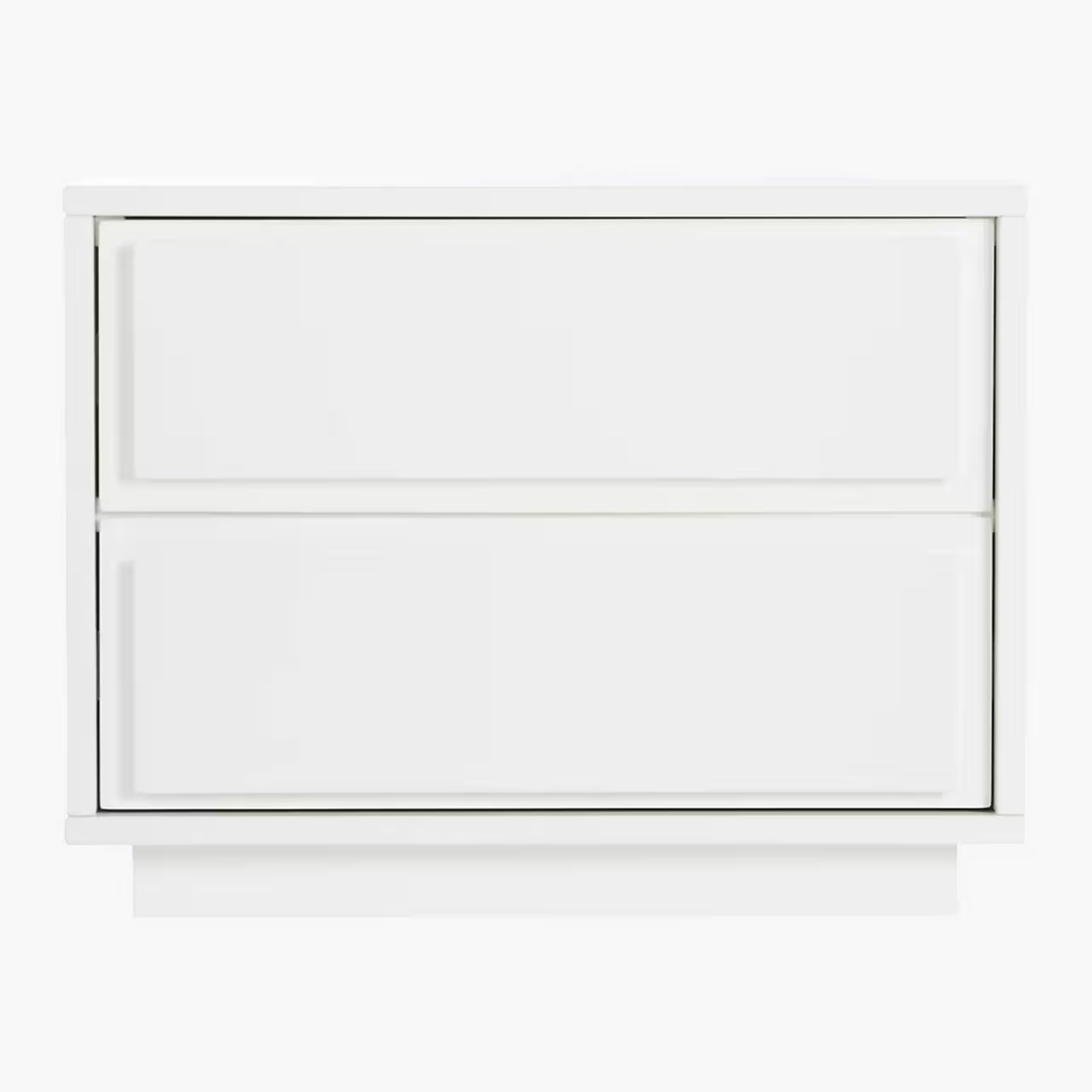 CB2 Glossy White Nightstand - image-5