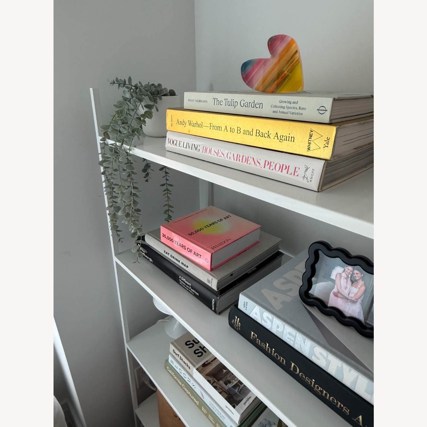 IKEA White Metal Bookcase - image-3