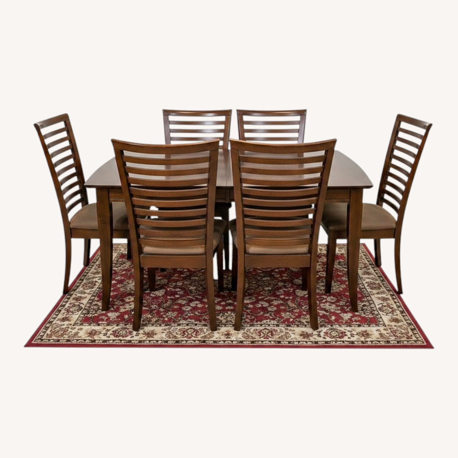 Bob's Discount Furniture Dark Brown Dining Table - image-0