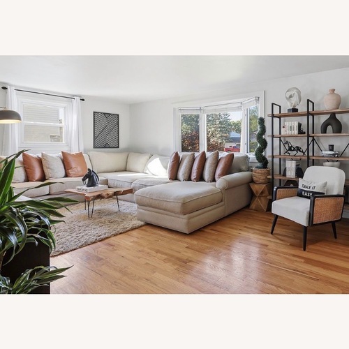 Used Raymour & Flanigan Wilkinson 4-pc. Sectional Sofa for sale on AptDeco