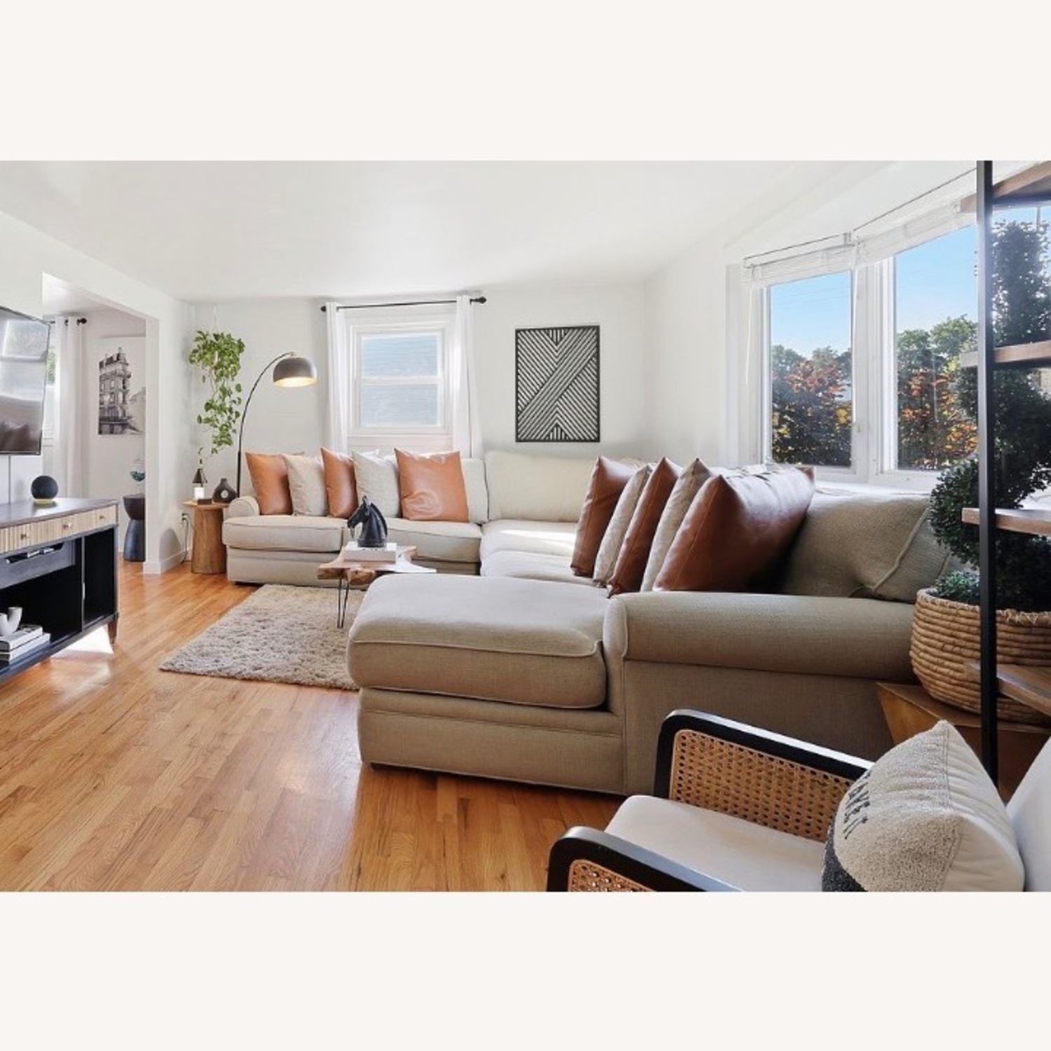 Raymour & Flanigan Wilkinson 4-pc. Sectional Sofa - image-2
