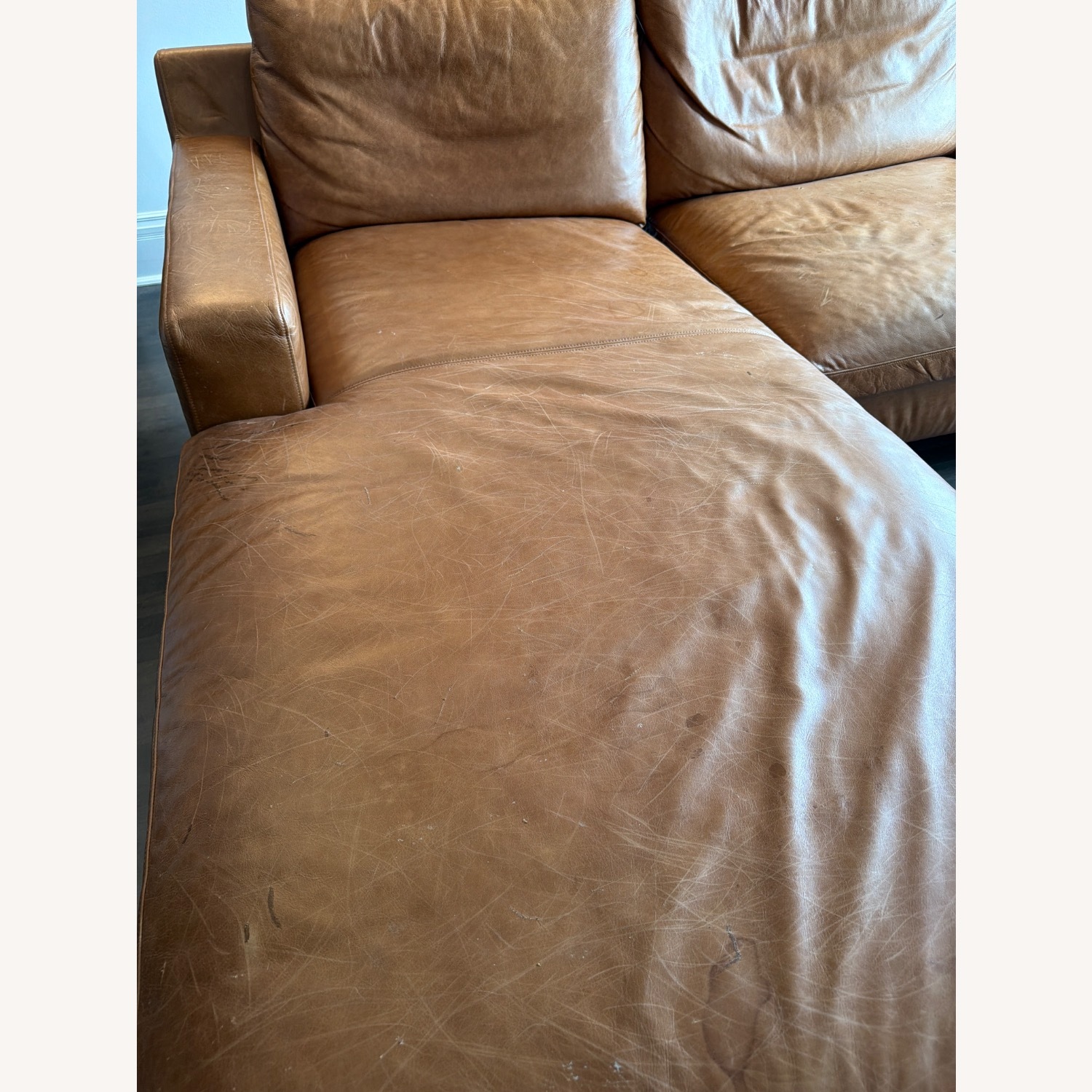 Interior Define Sloan U Sectional Pecan + Brass - image-2