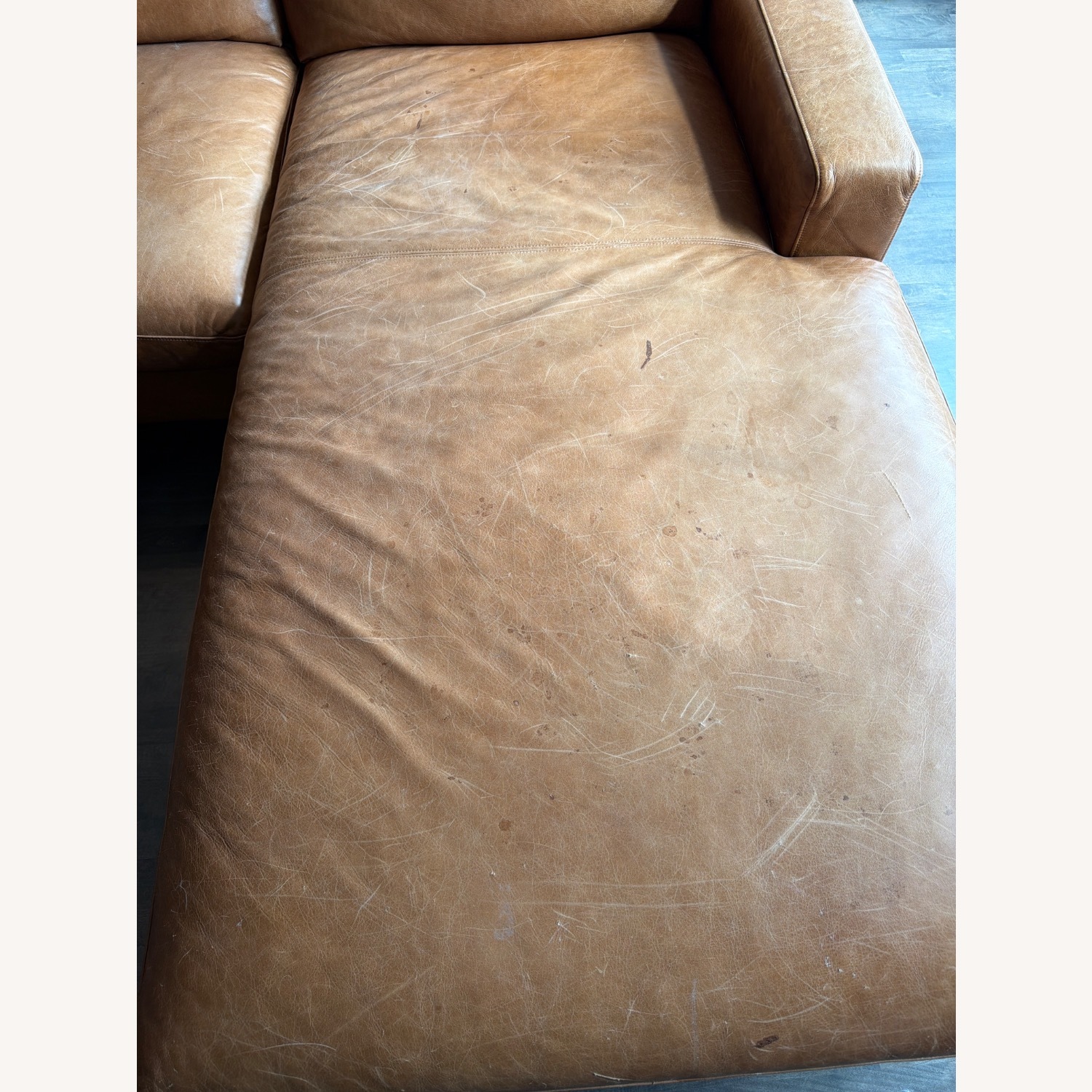 Interior Define Sloan U Sectional Pecan + Brass - image-4