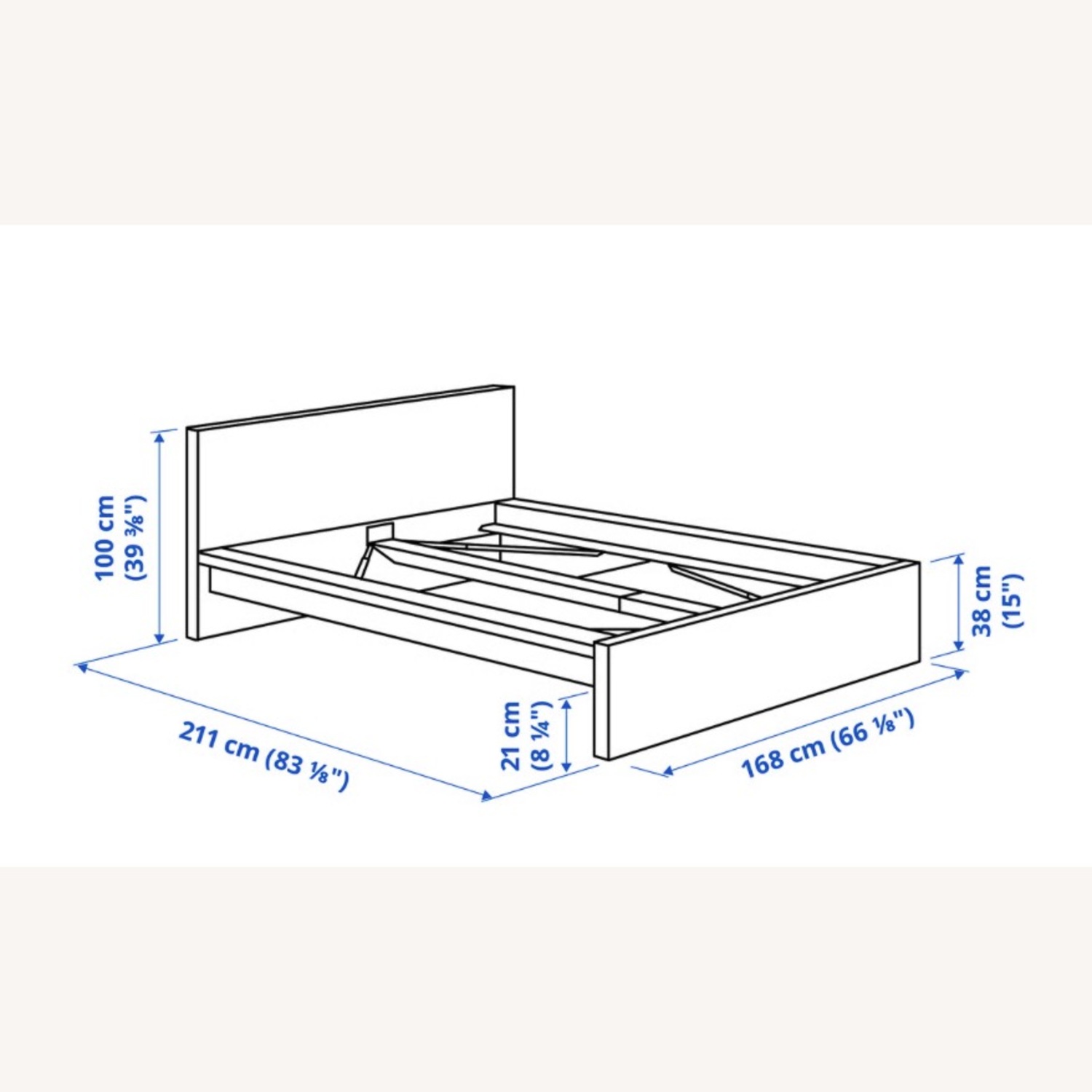 IKEA Malm Black Queen Bed - image-4