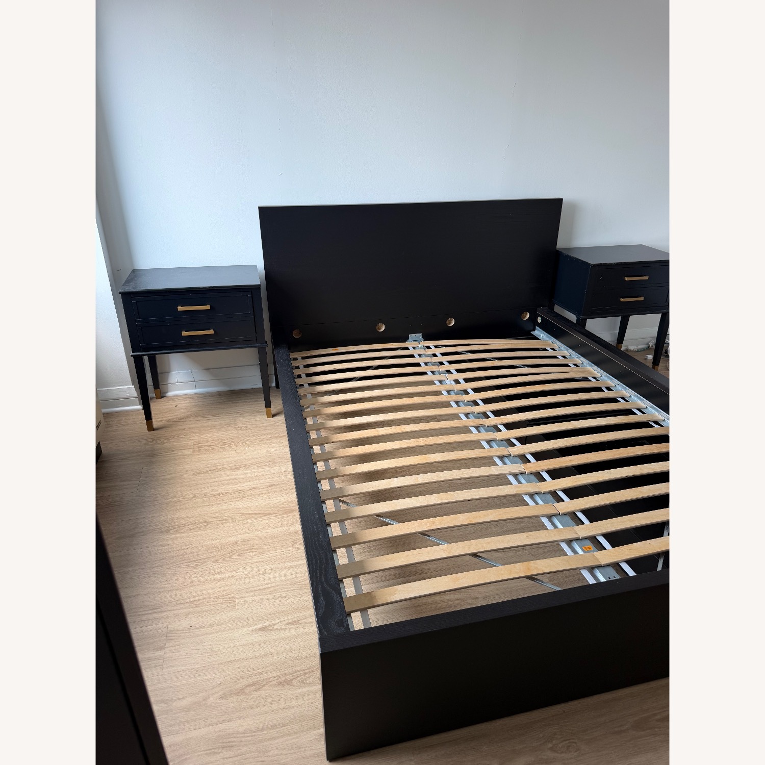 IKEA Malm Black Queen Bed - image-1