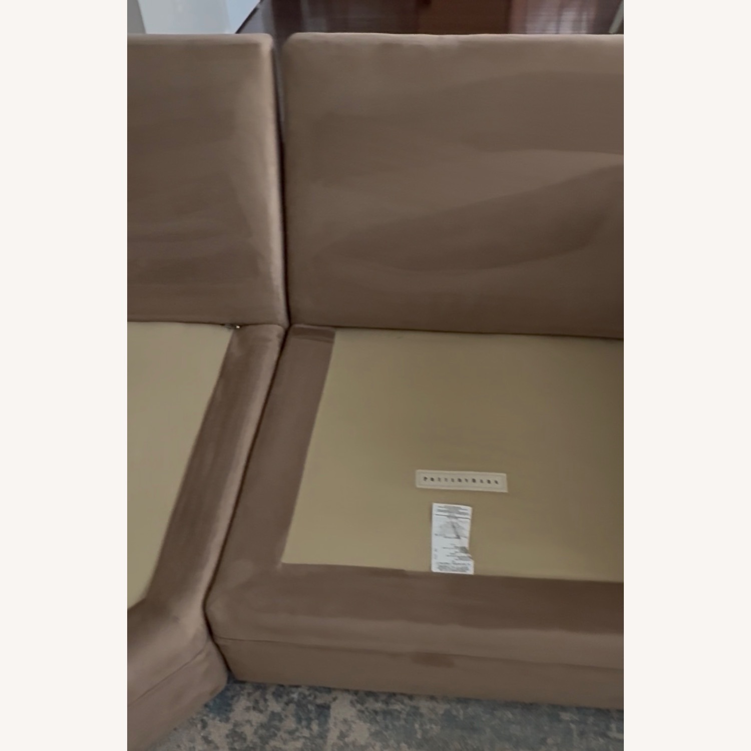 Pottery Barn Pierce Light Brown 3+ Piece Sectional - image-9
