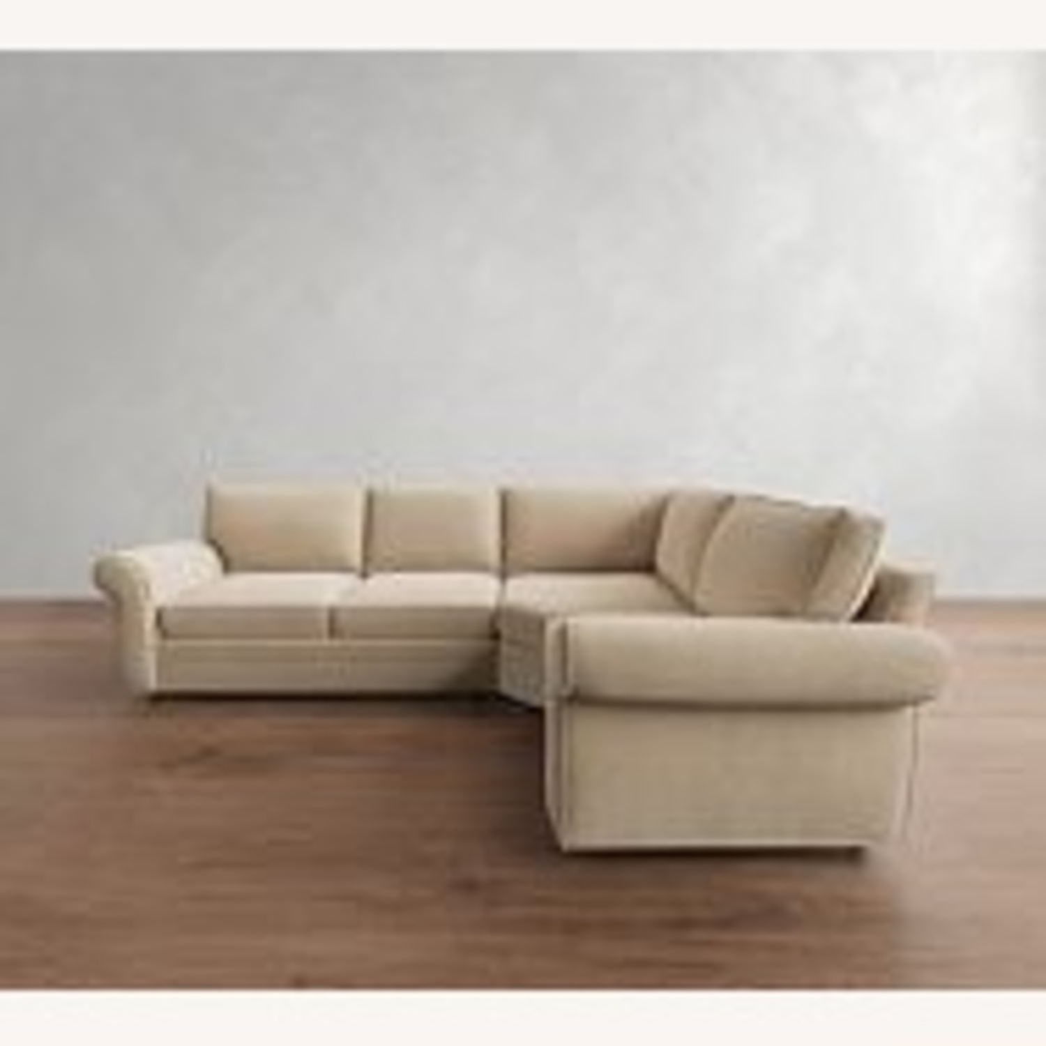 Pottery Barn Pierce Light Brown 3+ Piece Sectional - image-10