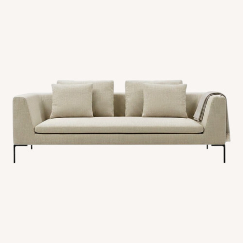 Used Straight sofa - Ice rattier Antonio Citterio, 1997 for sale on AptDeco