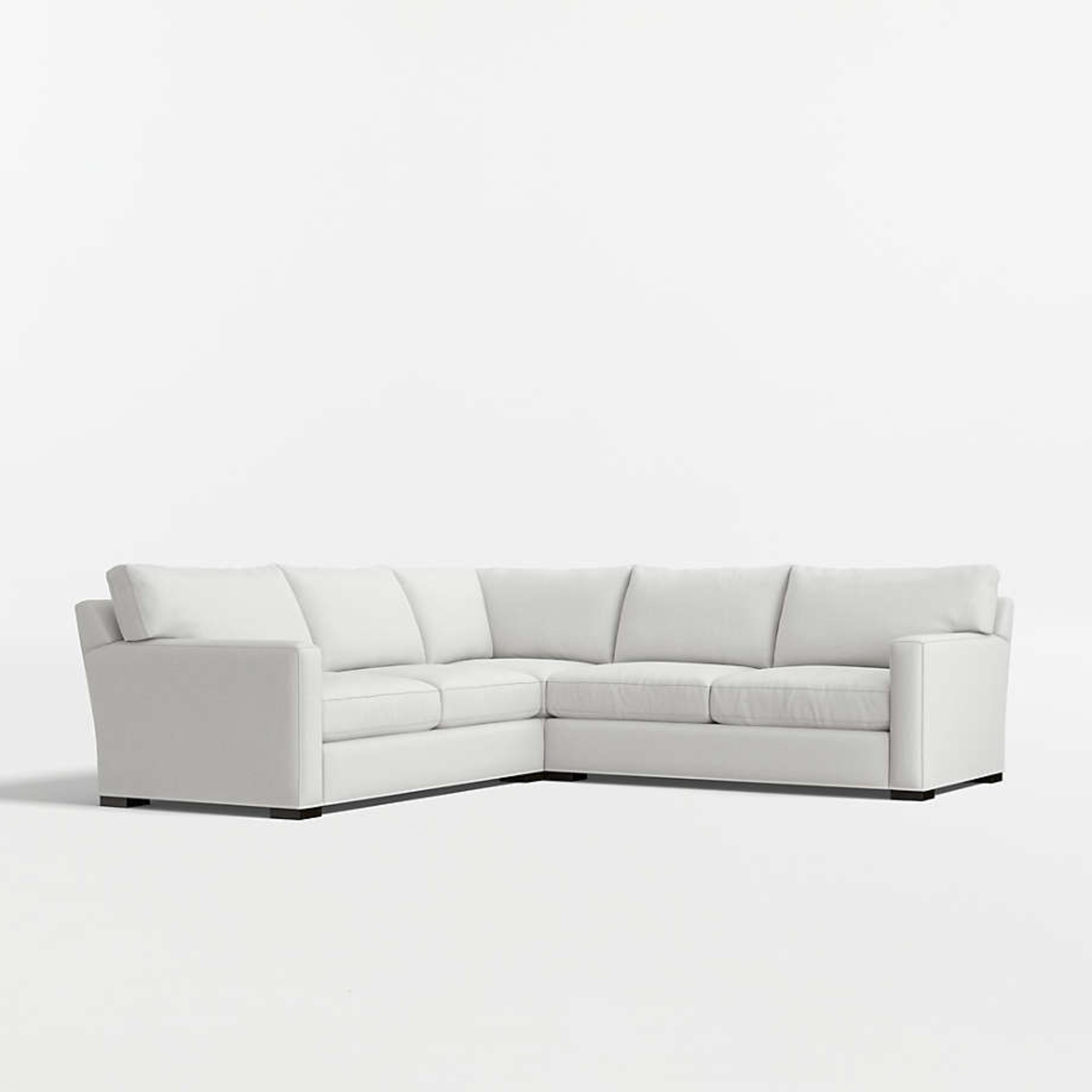 Crate & Barrel Axis 3-Piece L-Shaped Sectional Sofa - image-4
