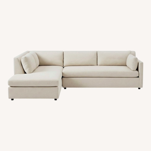 Used West Elm Marin Chaise Sectional (114") for sale on AptDeco