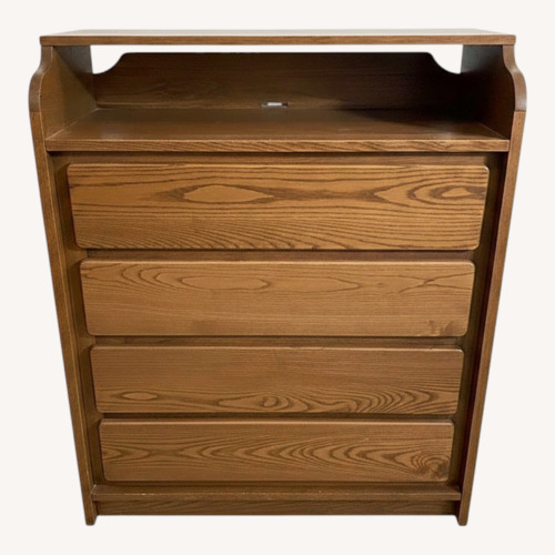 Used Dark Brown Wood Dresser for sale on AptDeco