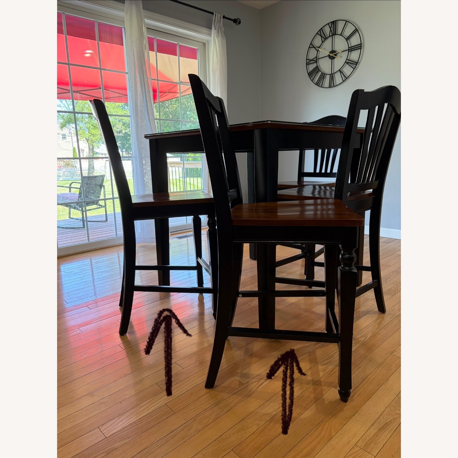 Solid Wood High Top Furniture Set - image-3