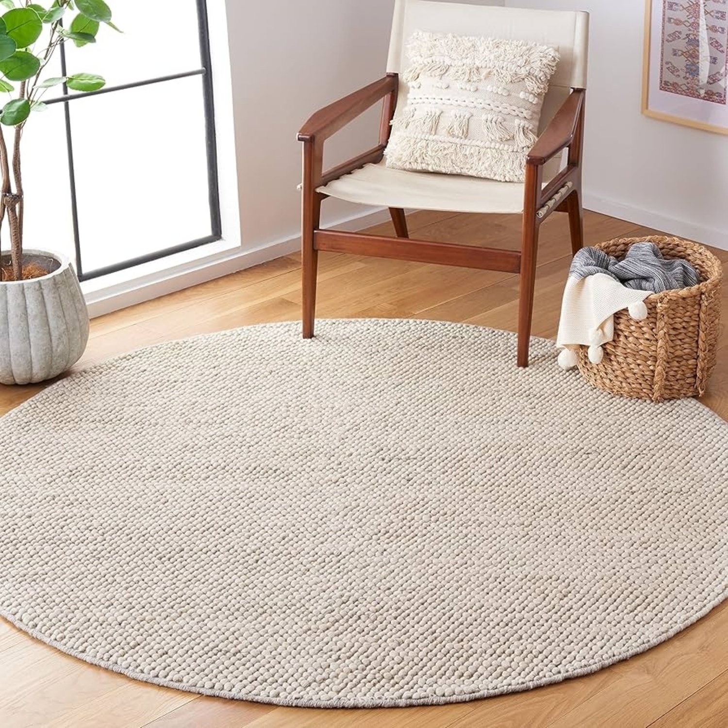 Safavieh Natura Natural Fabric Area Rug 8' x 8' - image-6