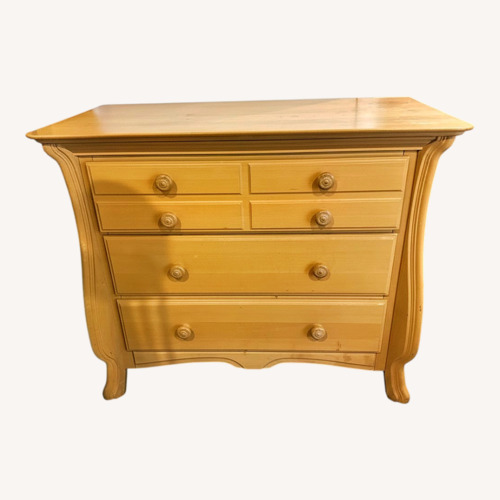 Used Romina Furniture Natural Wood Dresser for sale on AptDeco
