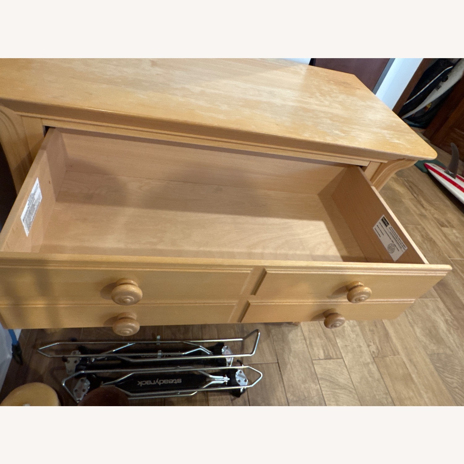 Romina Furniture Natural Wood Dresser - image-4