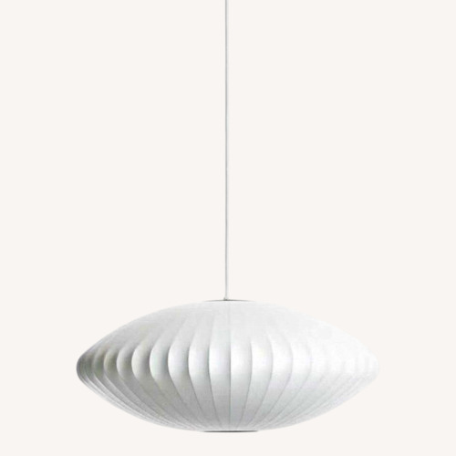 Used George Nelson Saucer Bubble Pendant (Medium) for sale on AptDeco