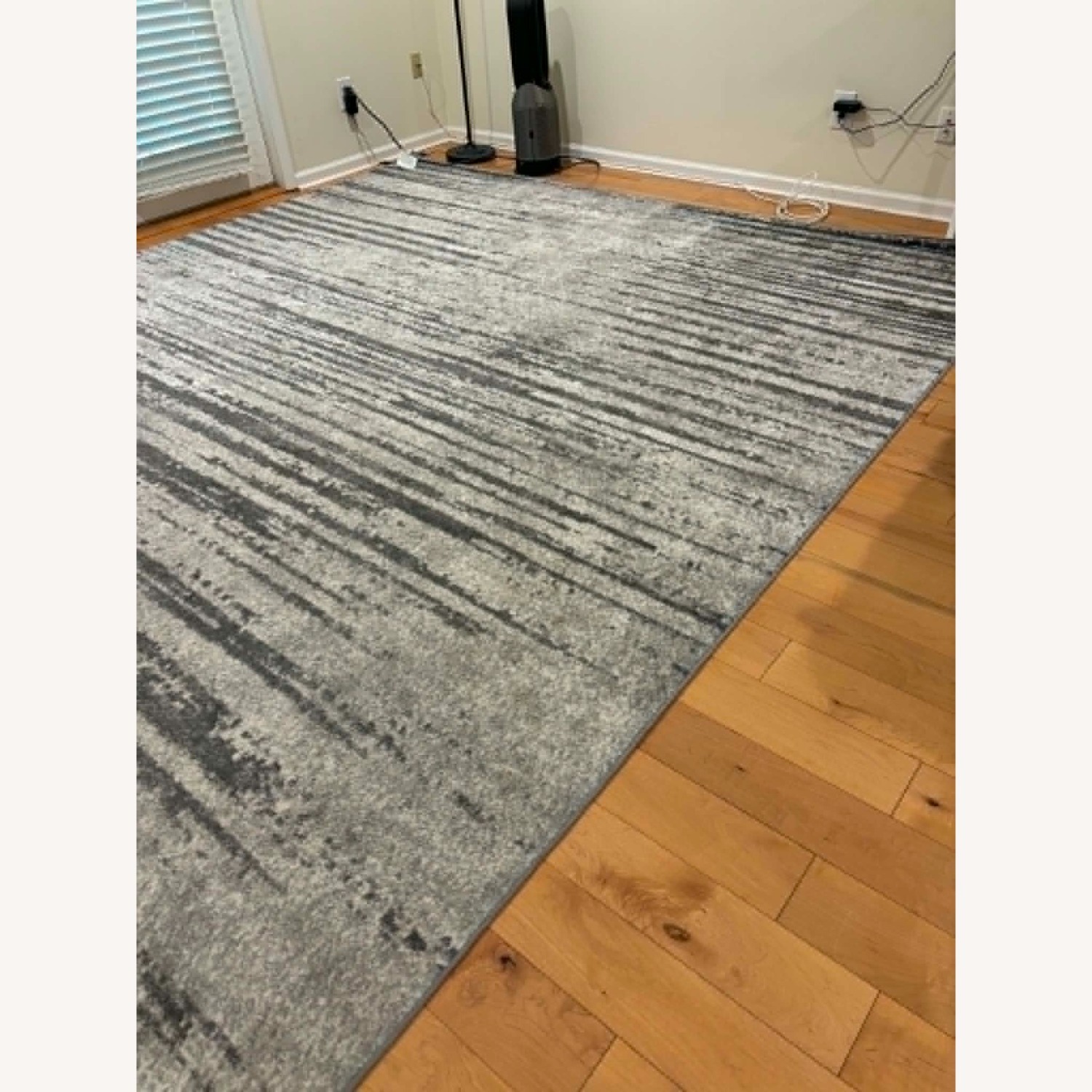 Contemporary Faded Elsa Grey 10x14 Area Rug - image-3