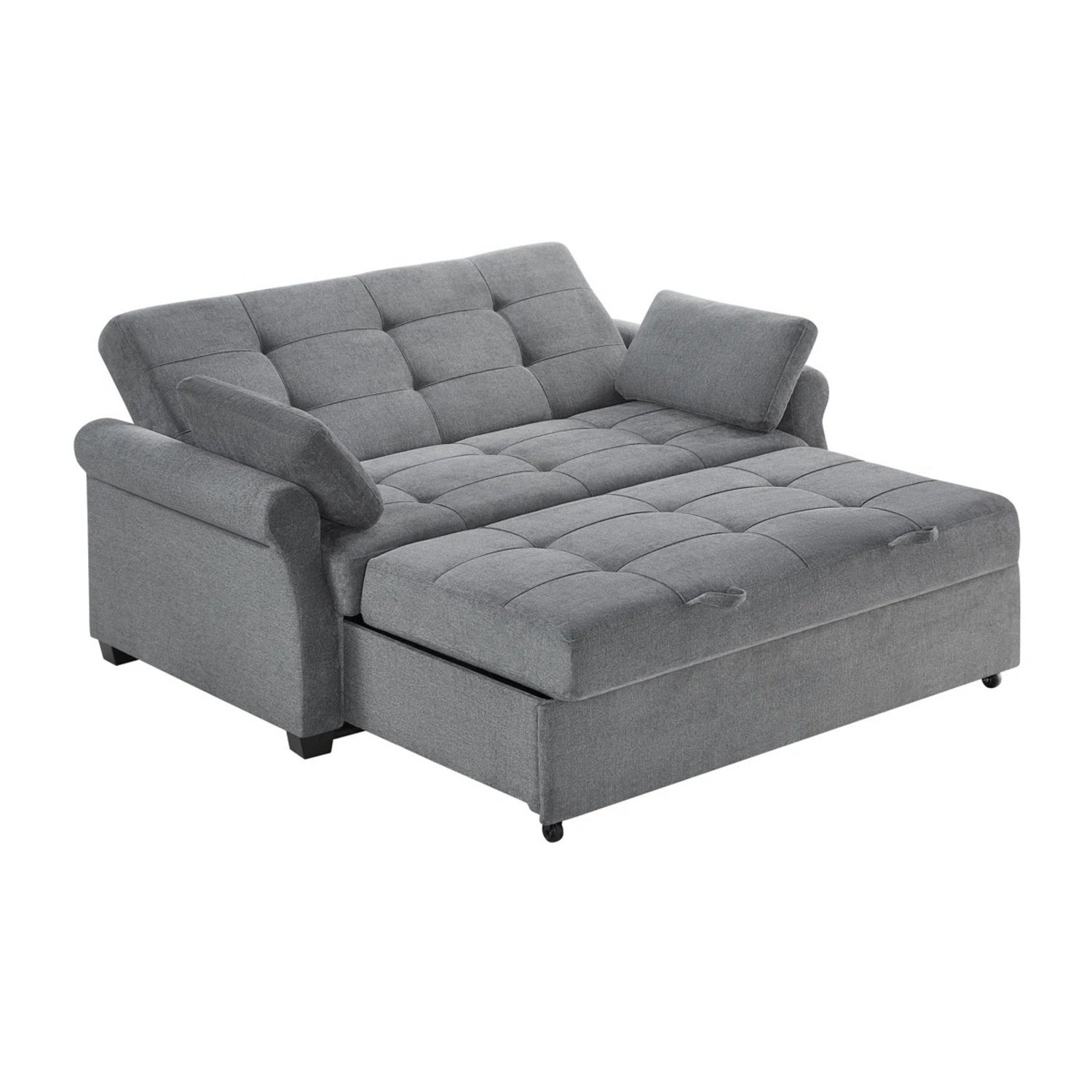 Wayfair Serta Sabrina Light Gray Fabric Sleeper Sofa - image-6