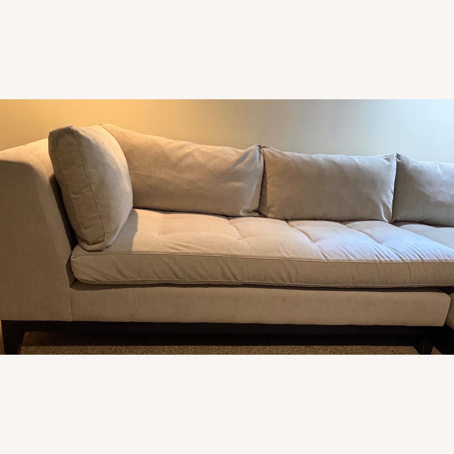 Arhaus Bryden Modern 110” Sectional Sofa with Chaise - image-3