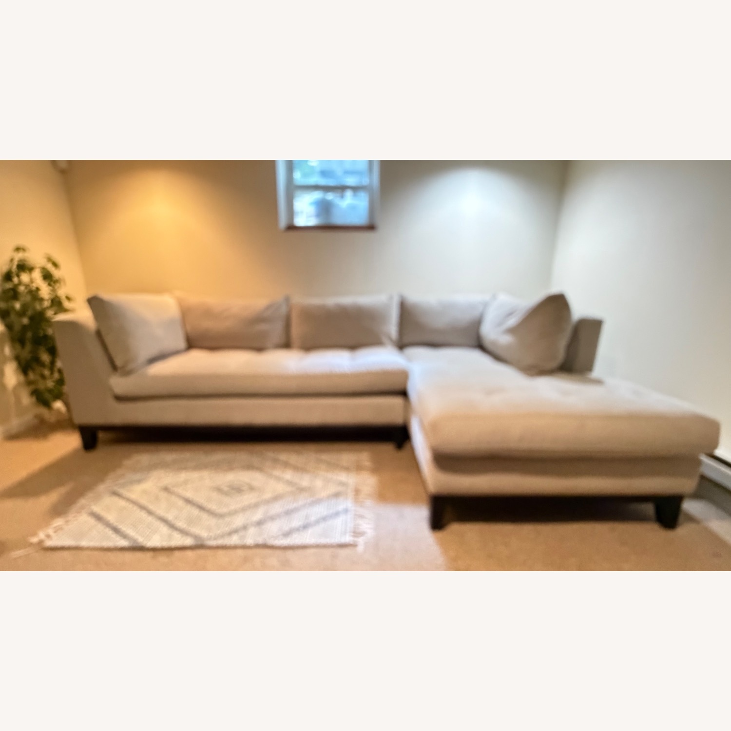 Arhaus Bryden Modern 110” Sectional Sofa with Chaise - image-1