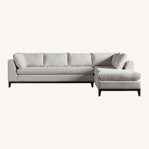 Used Arhaus Bryden Modern 110” Sectional Sofa with Chaise for sale on AptDeco