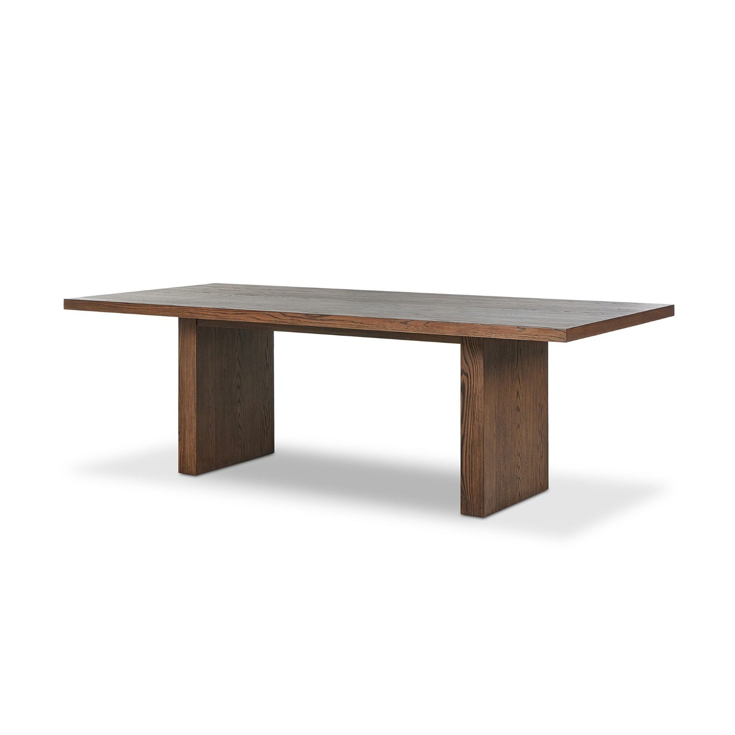 West Elm Margery Dark Brown Wood Dining Table - image-2