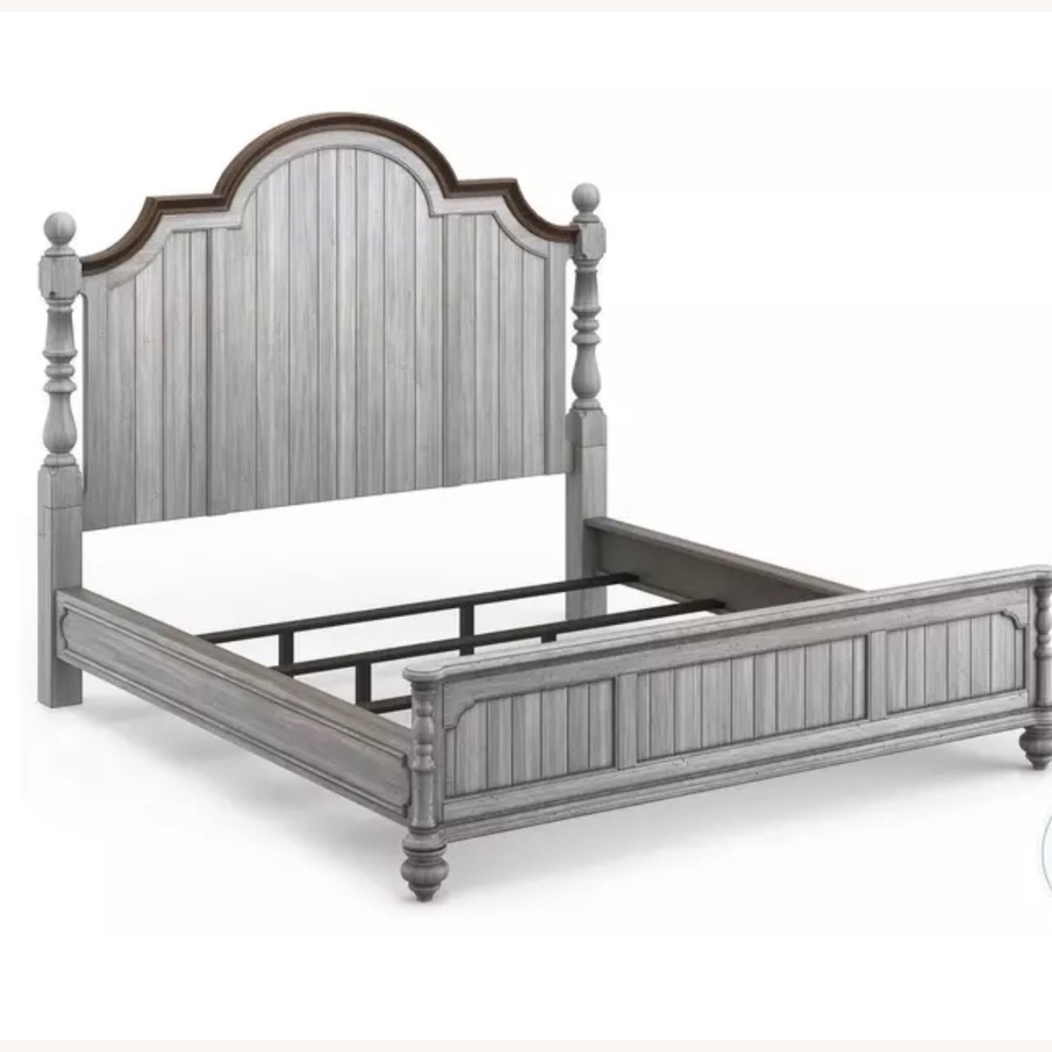 Gallery Furniture Wood Queen Bed - image-2