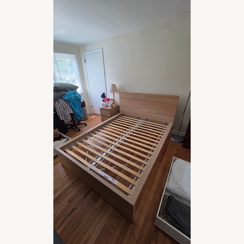 Used IKEA Malm Full Size Bed Frame with Slatted Base for sale on AptDeco