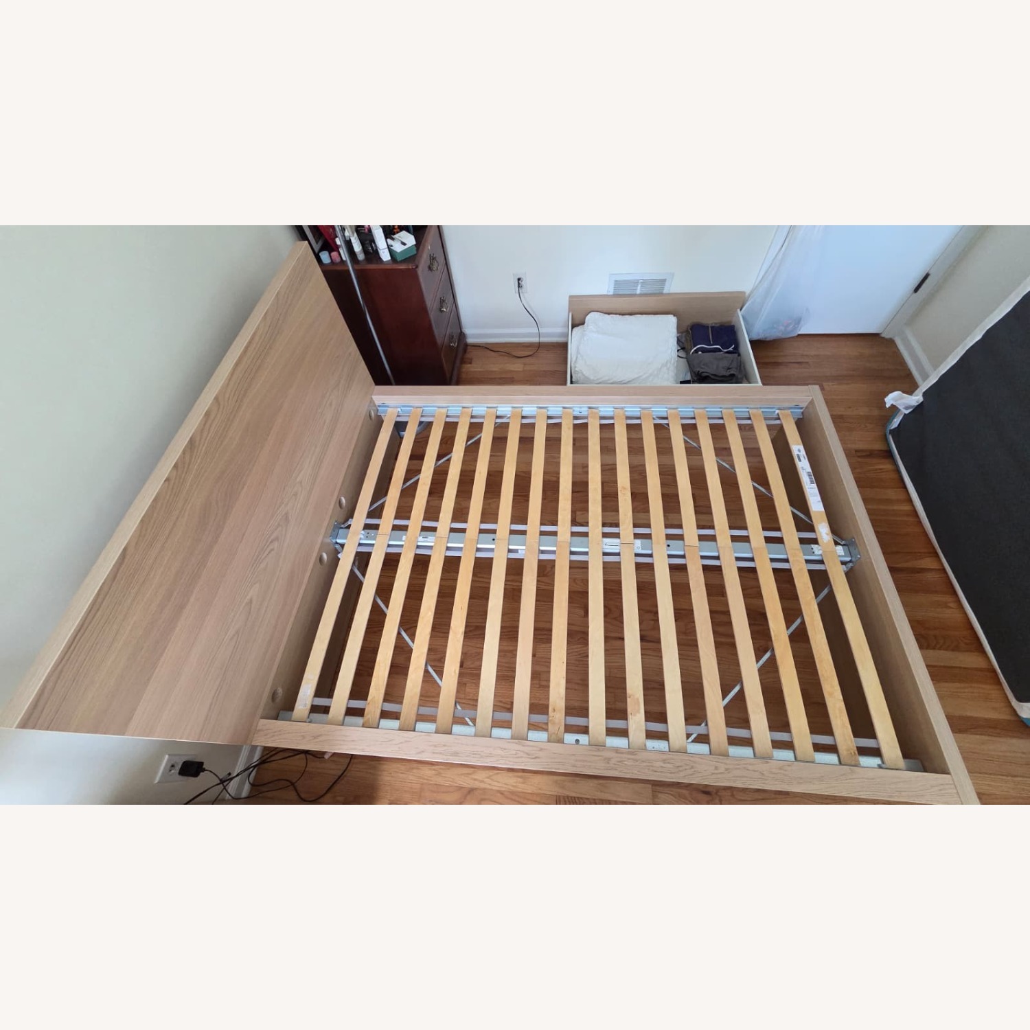 IKEA Malm Full Size Bed Frame with Slatted Base - image-4