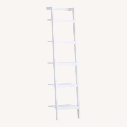 Used  Crate & Barrel Leaning Ladder Bookcase  for sale on AptDeco