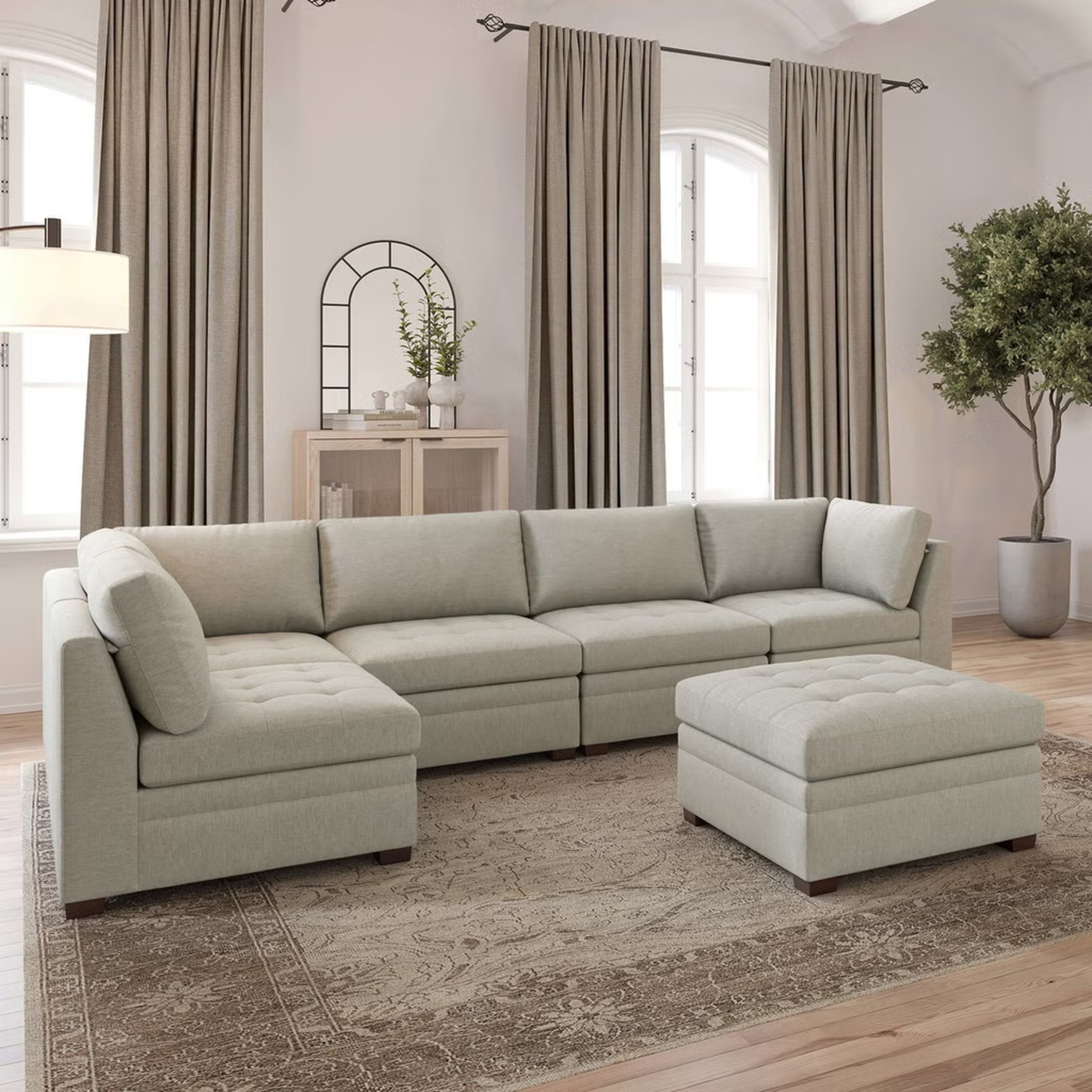 Thomasville 6 Piece Modular Sectional - image-8