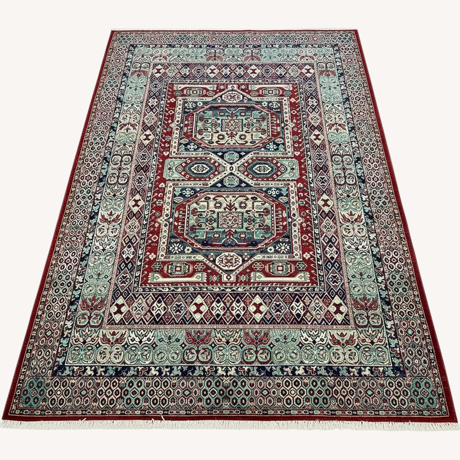 Home Dynamix Heriz Wool Area Rug 8' x 11' - image-0