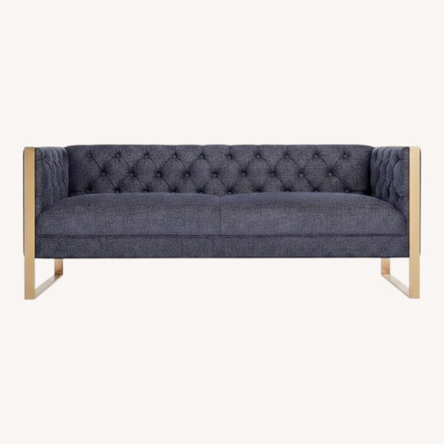 Used Tov Furniture Navy Farah Sofa  for sale on AptDeco