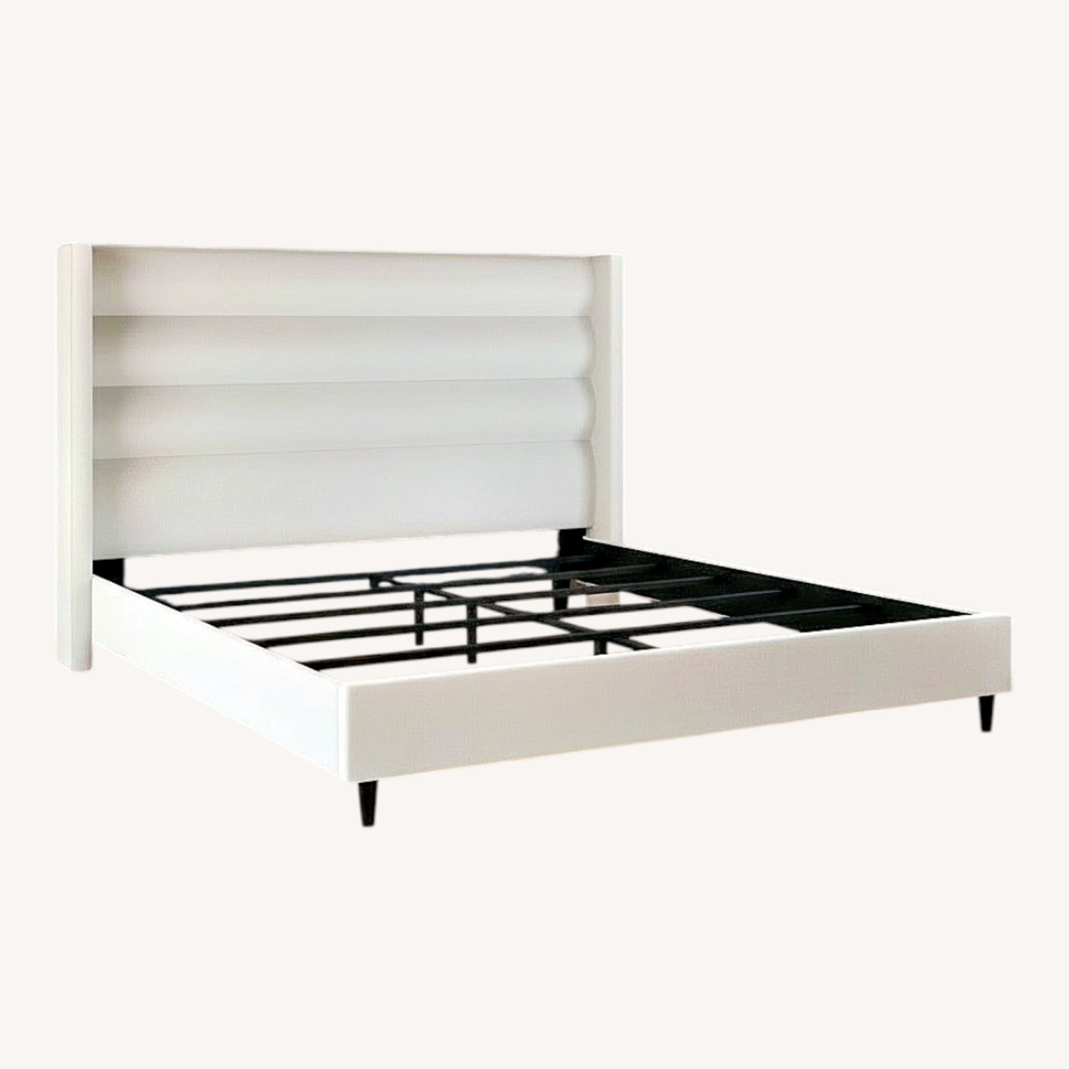 Wayfair Louis King Upholstered Wingback Bed - image-0