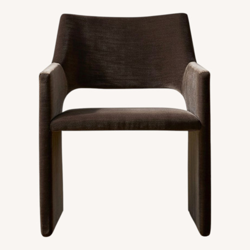 Used CB2 Foley Velvet Dining Chairs Set of 8  for sale on AptDeco