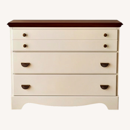 Used Carolina Furniture Dresser w Changing Topper for sale on AptDeco