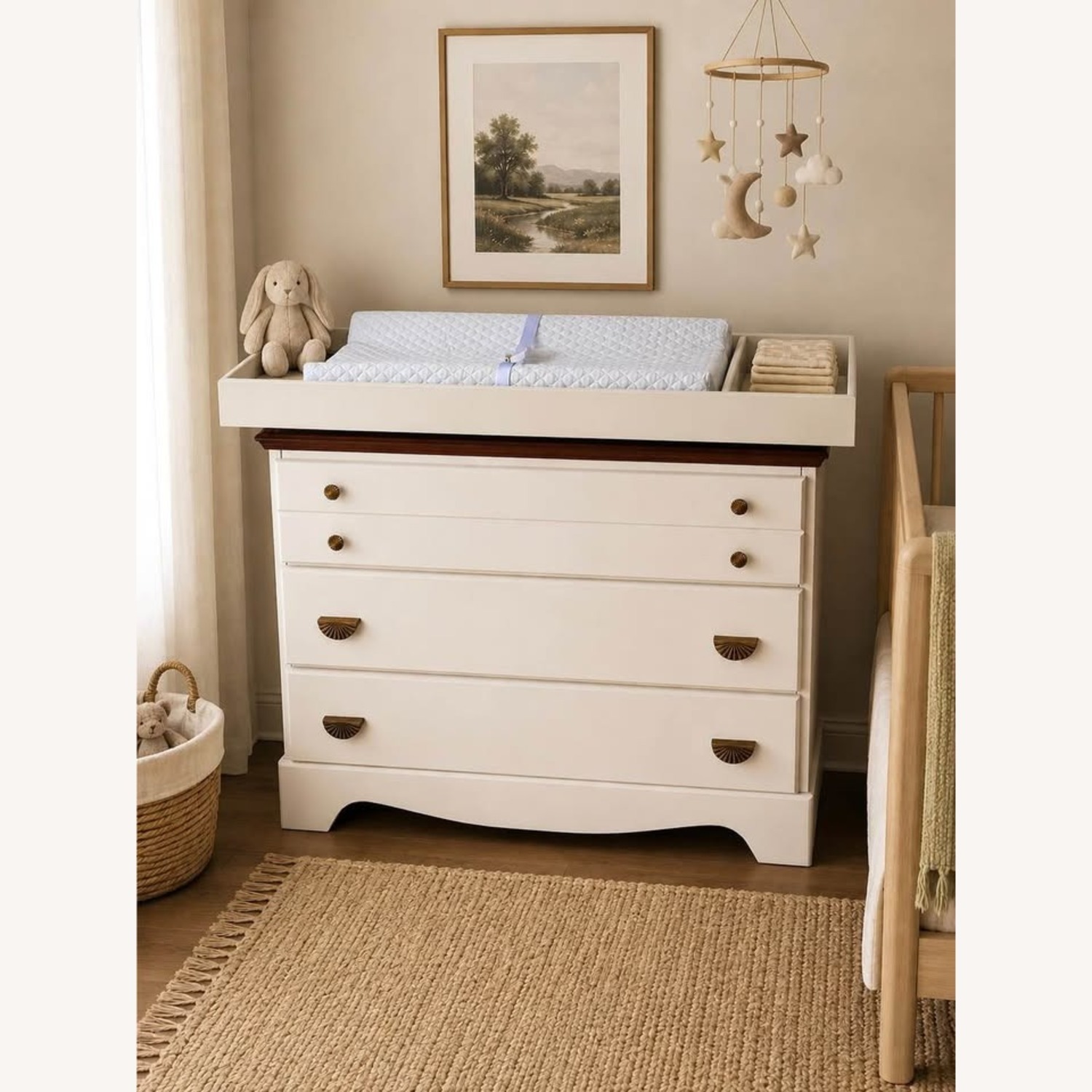Carolina Furniture Dresser w Changing Topper - image-2