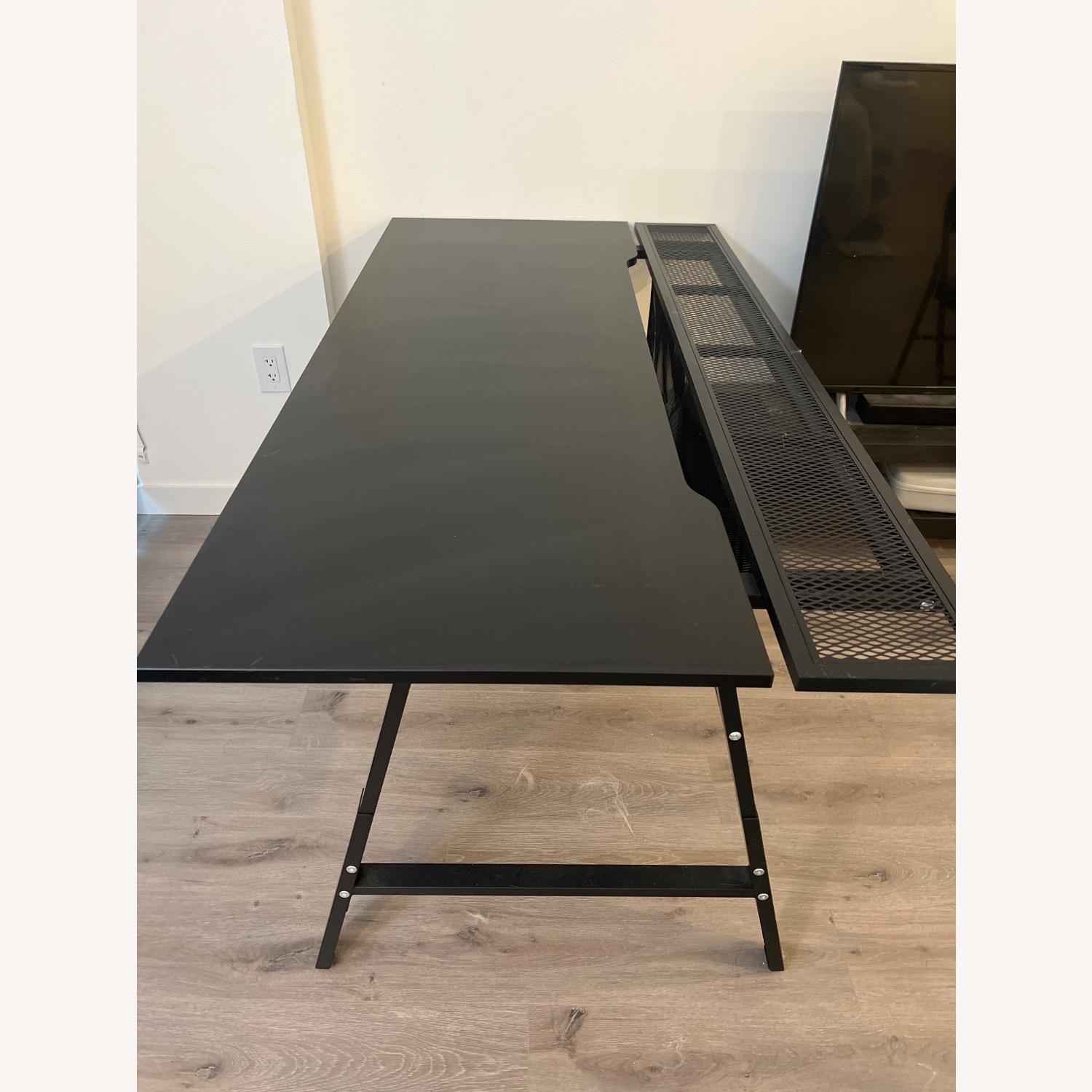 IKEA Black Desk - image-2