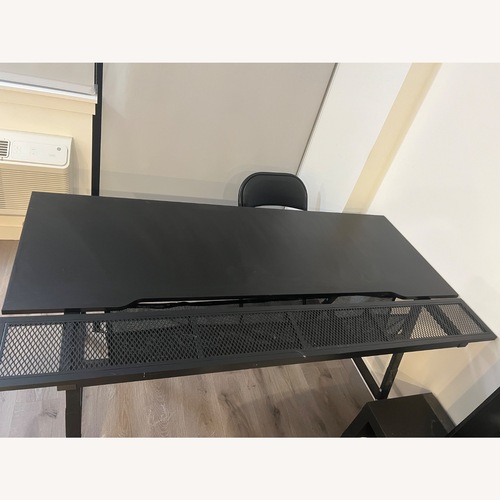 Used IKEA Black Desk for sale on AptDeco