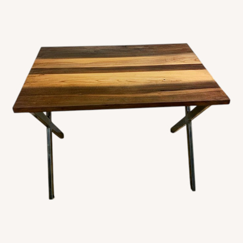 Used Solid Walnut Hackberry Wood Desk for sale on AptDeco